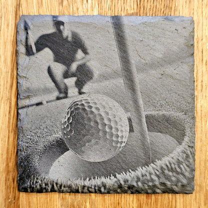 Golf 4 Coaster Set