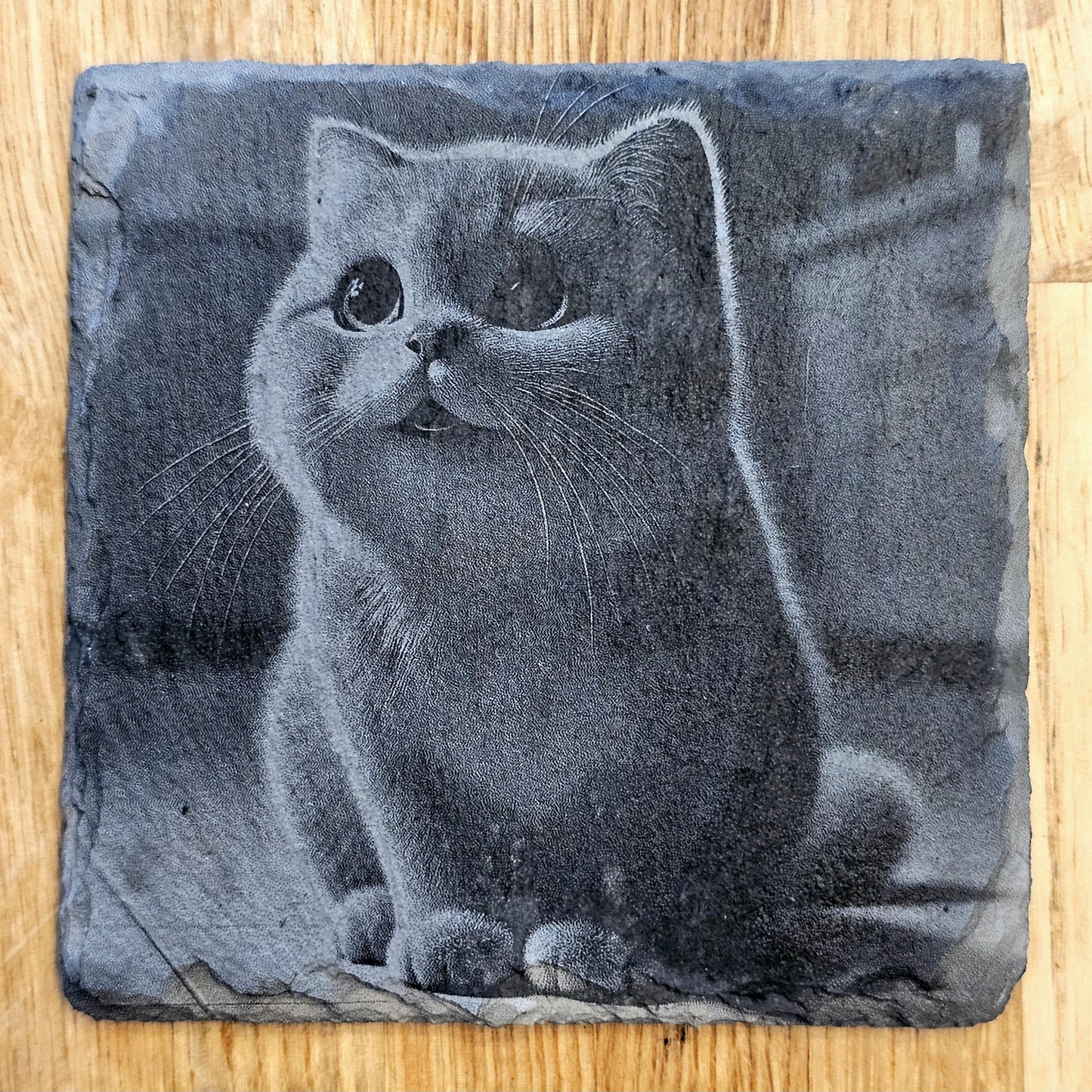Happy Cat 4 Coaster Set