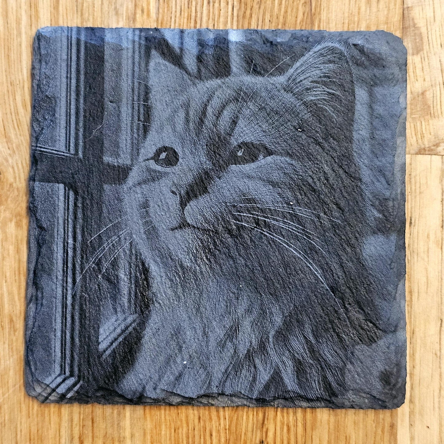 Happy Cat 4 Coaster Set