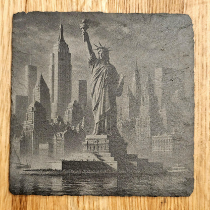 America Art Coaster Set