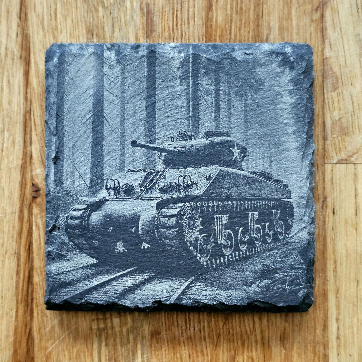 WWII Tanks 4 Coaster Set