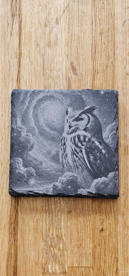 Owl Nebula Coaster Set