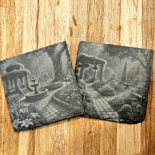 Garden Art Coaster Set