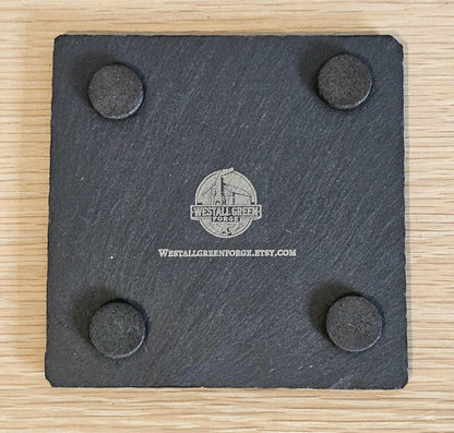 Happy Dachshund 4 Coaster Set