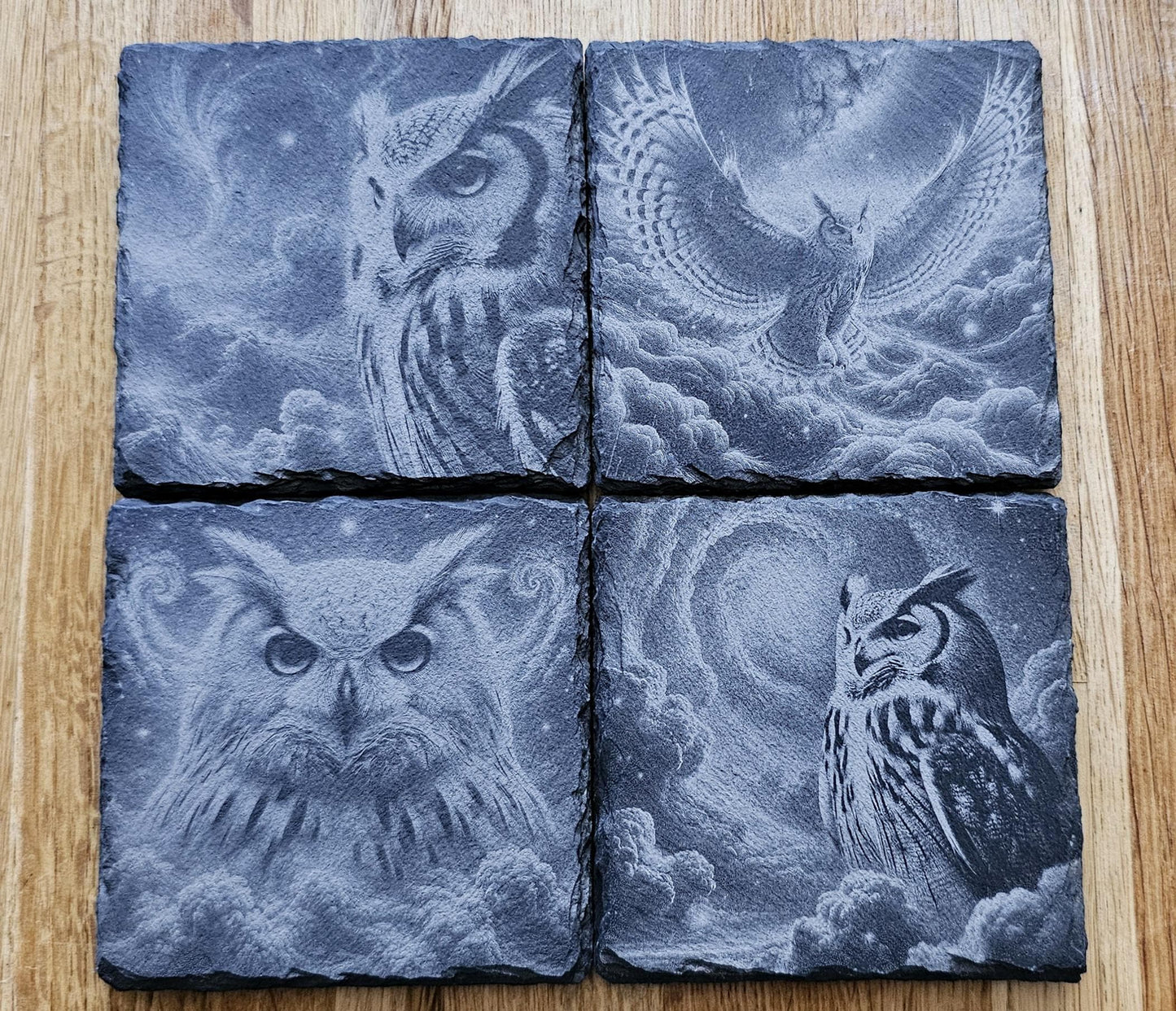 Owl Nebula Coaster Set