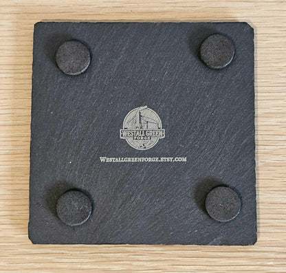Norse Inspired Animal Art Coaster Set
