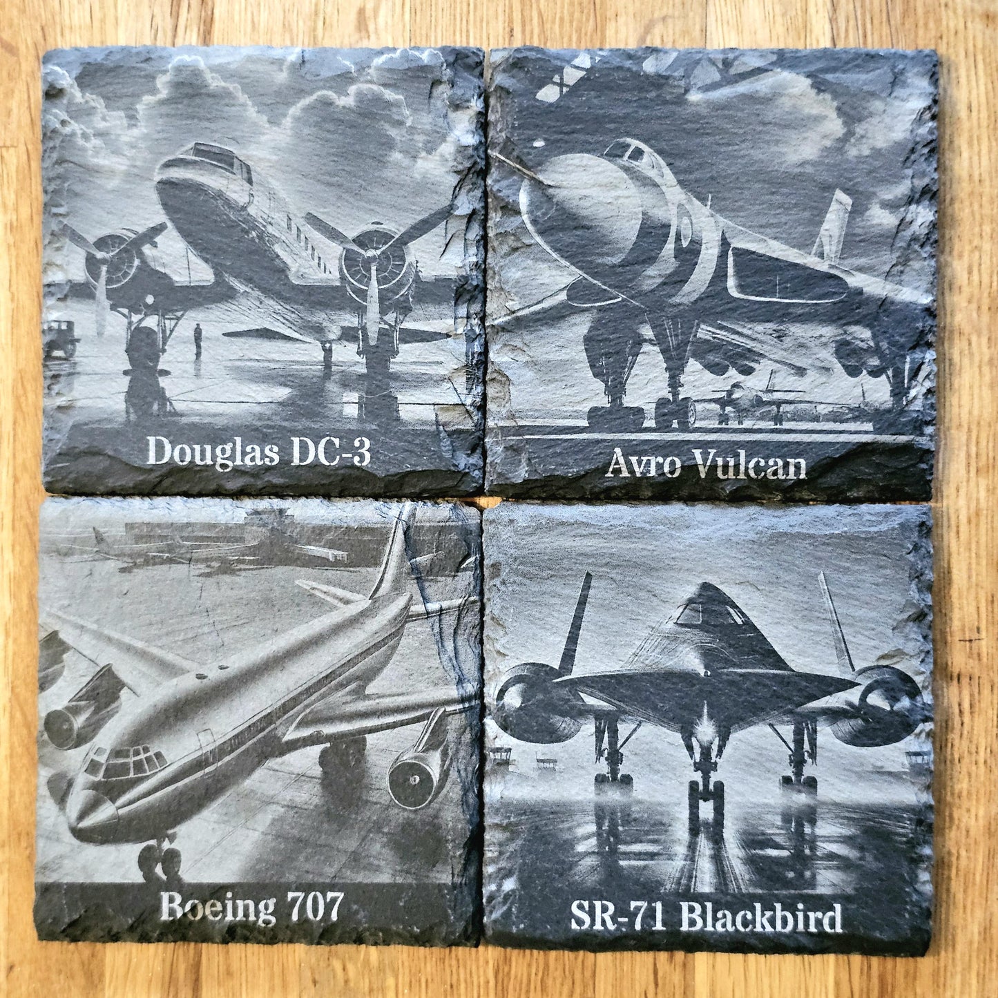Iconic Planes 4 Coaster Set