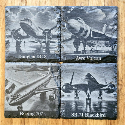 Iconic Planes 4 Coaster Set