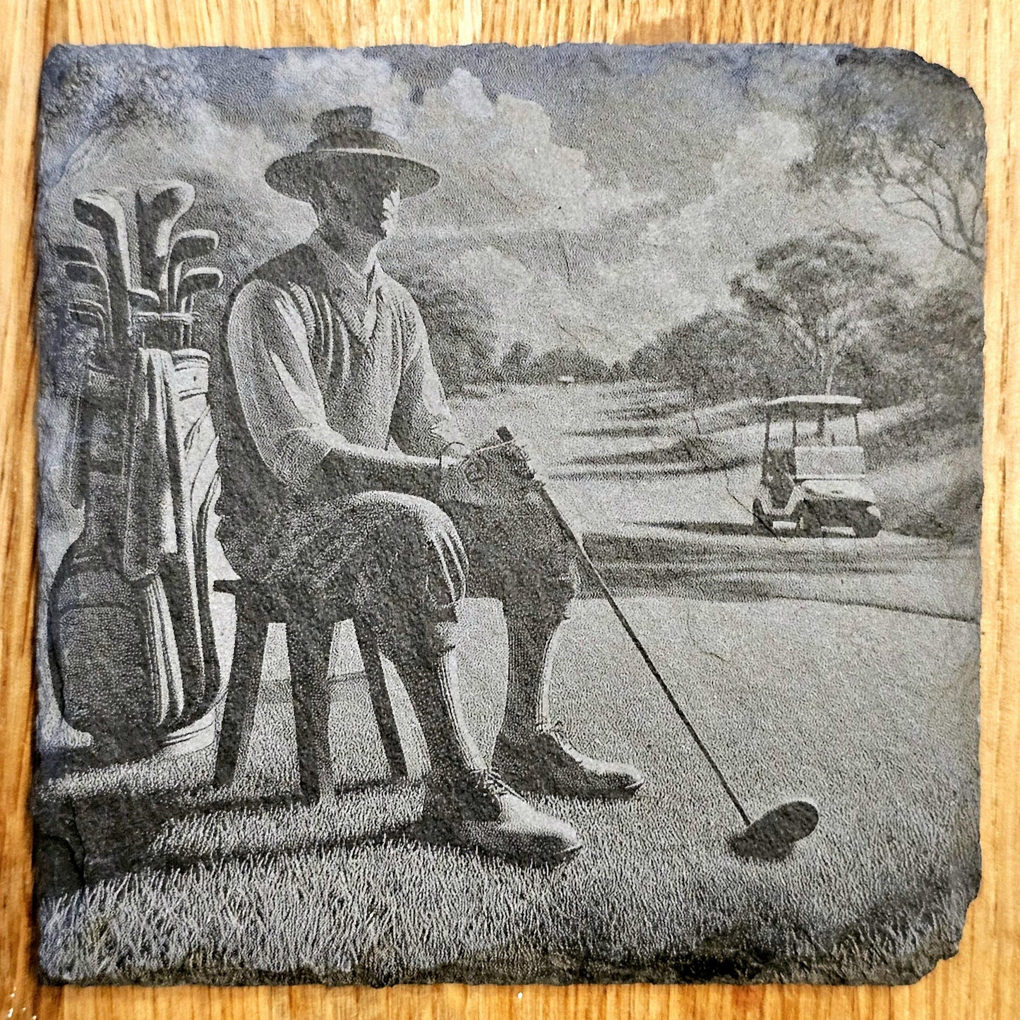 Golf 4 Coaster Set