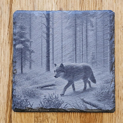 Wolf Coaster Set