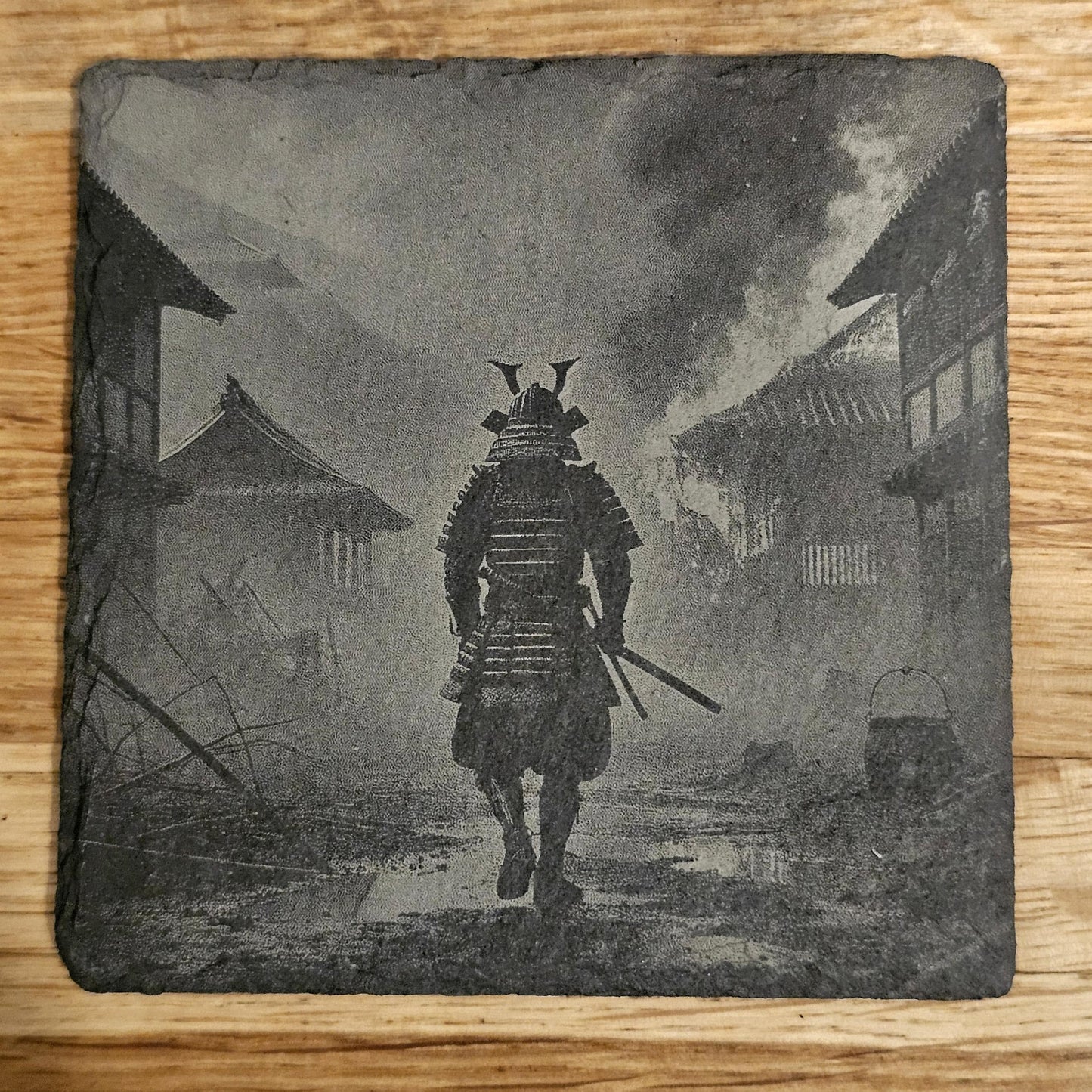 Japanese Samurai Art Coaster Set