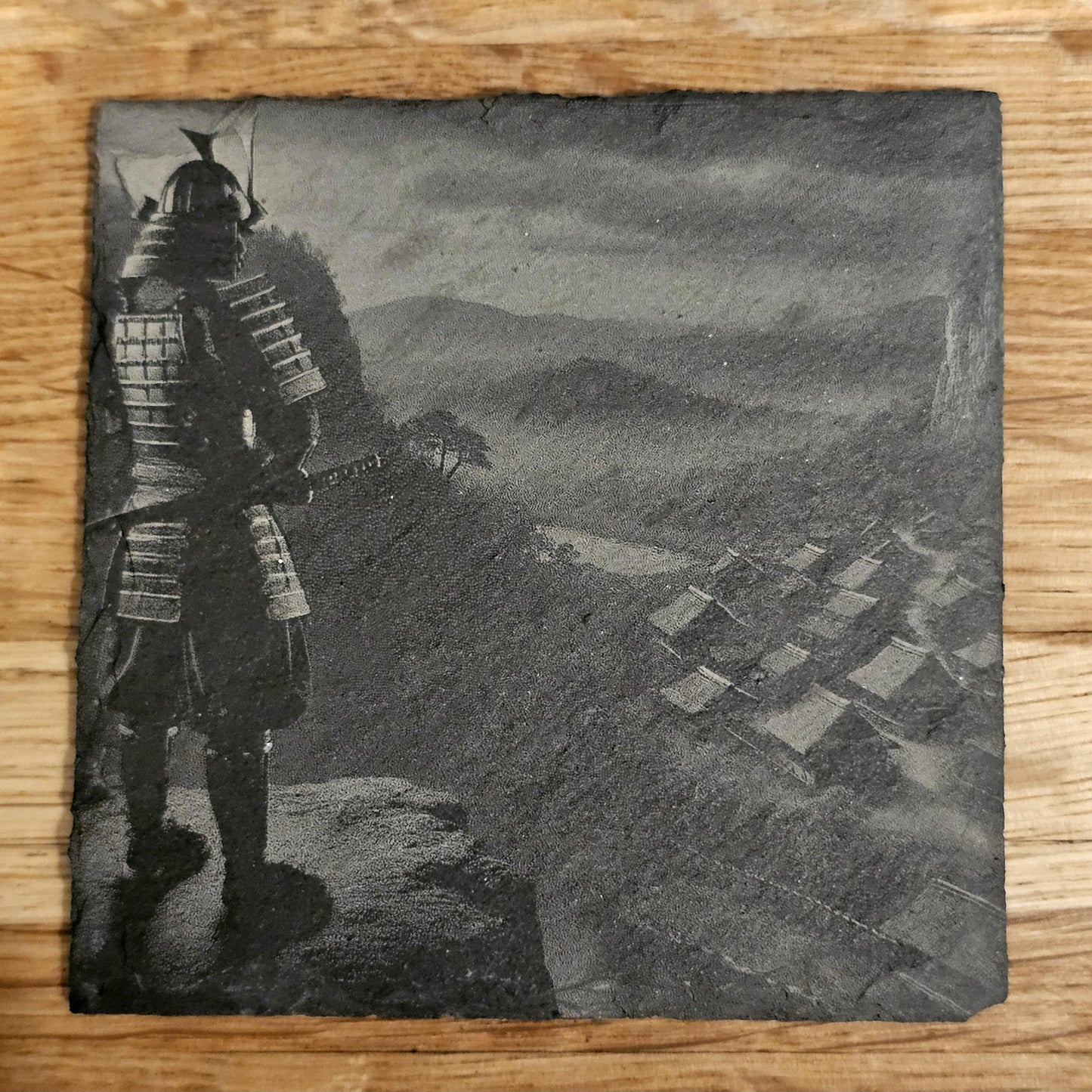 Japanese Samurai Art Coaster Set