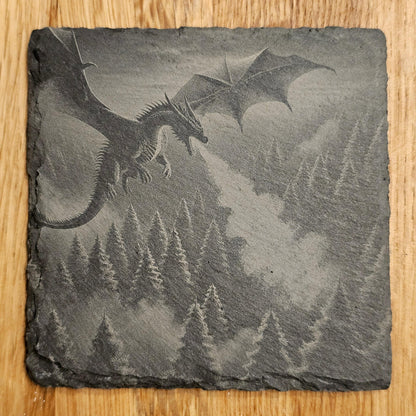 Dragon Art 4 Coaster Set