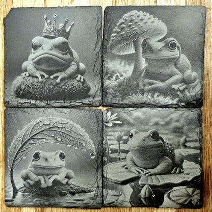 Frog Coaster Set
