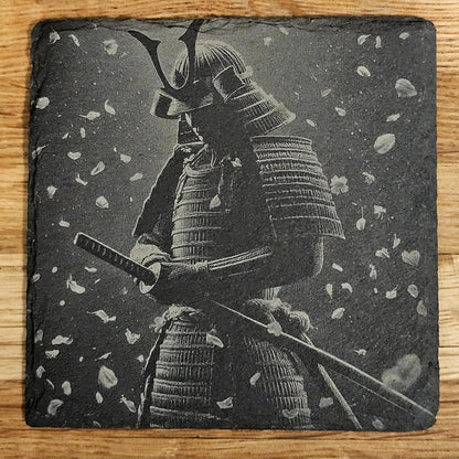 Japanese Samurai Art Coaster Set