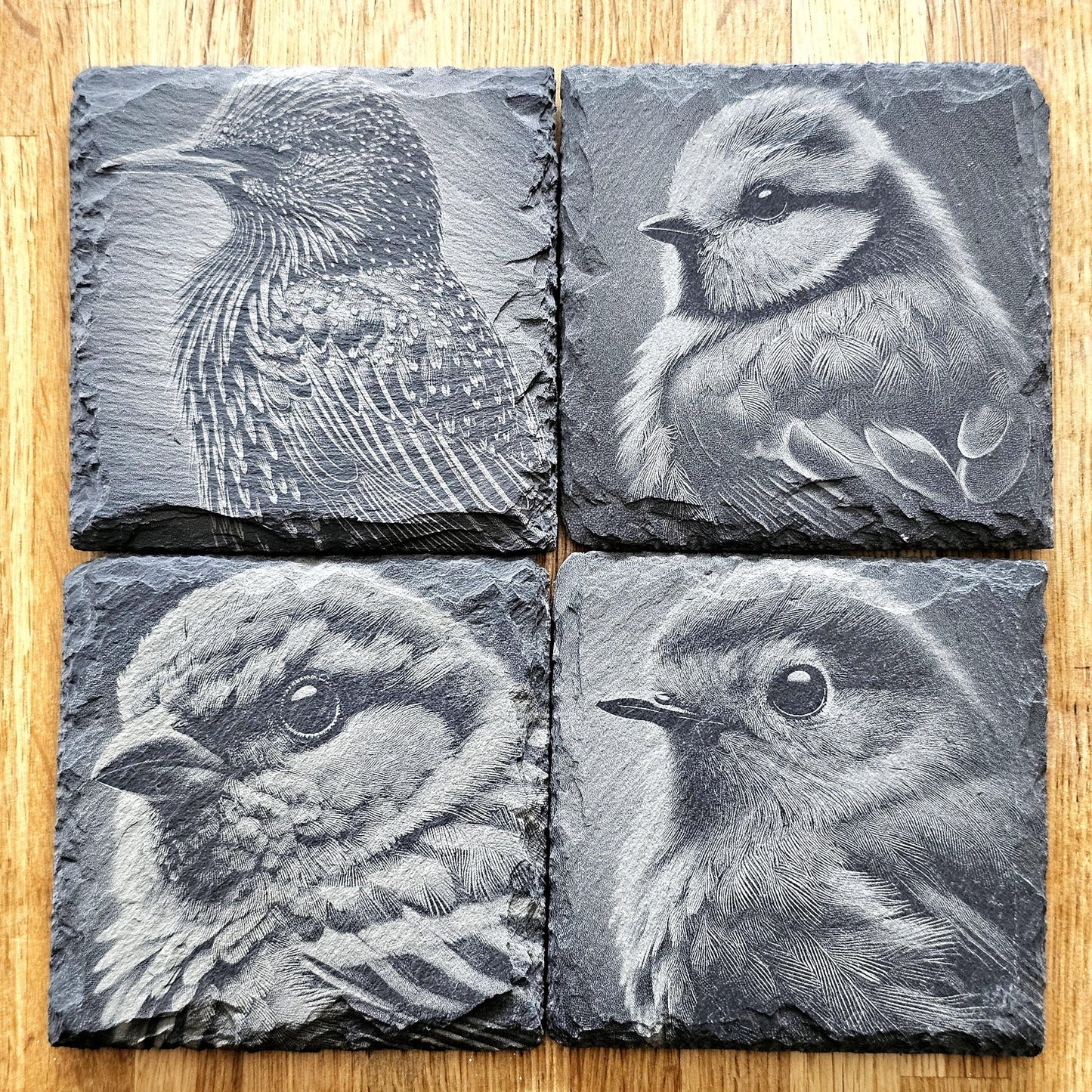 Garden Birds Coaster Set