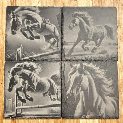Show Horses 4 Coaster Set