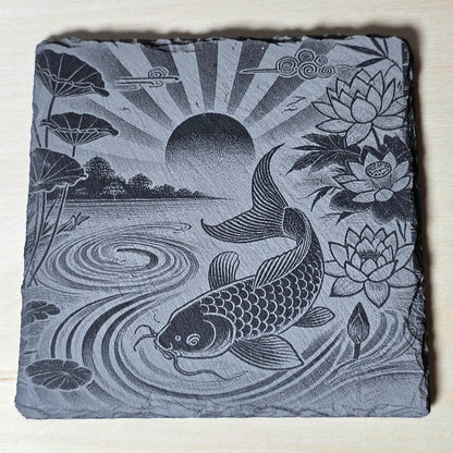 Japanese Art Coaster Set