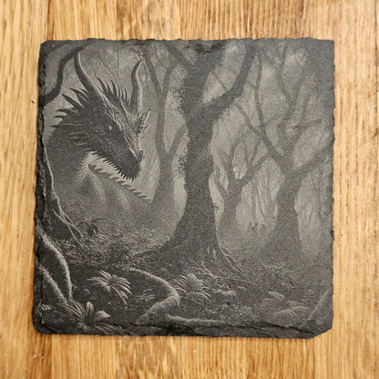Dragon Art 4 Coaster Set