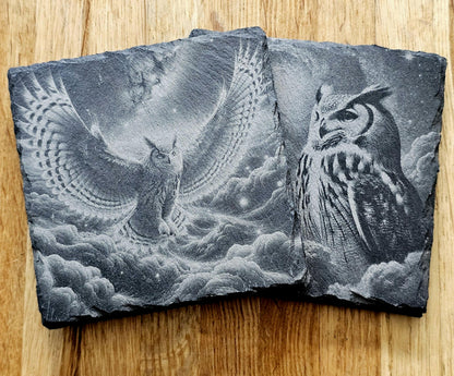Owl Nebula Coaster Set